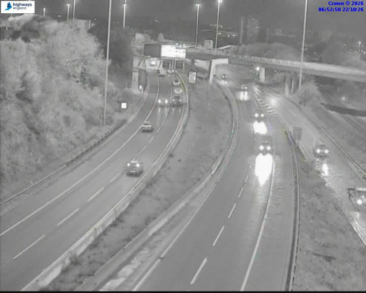 M621 J3 Holbeck Interchange - Вчера
