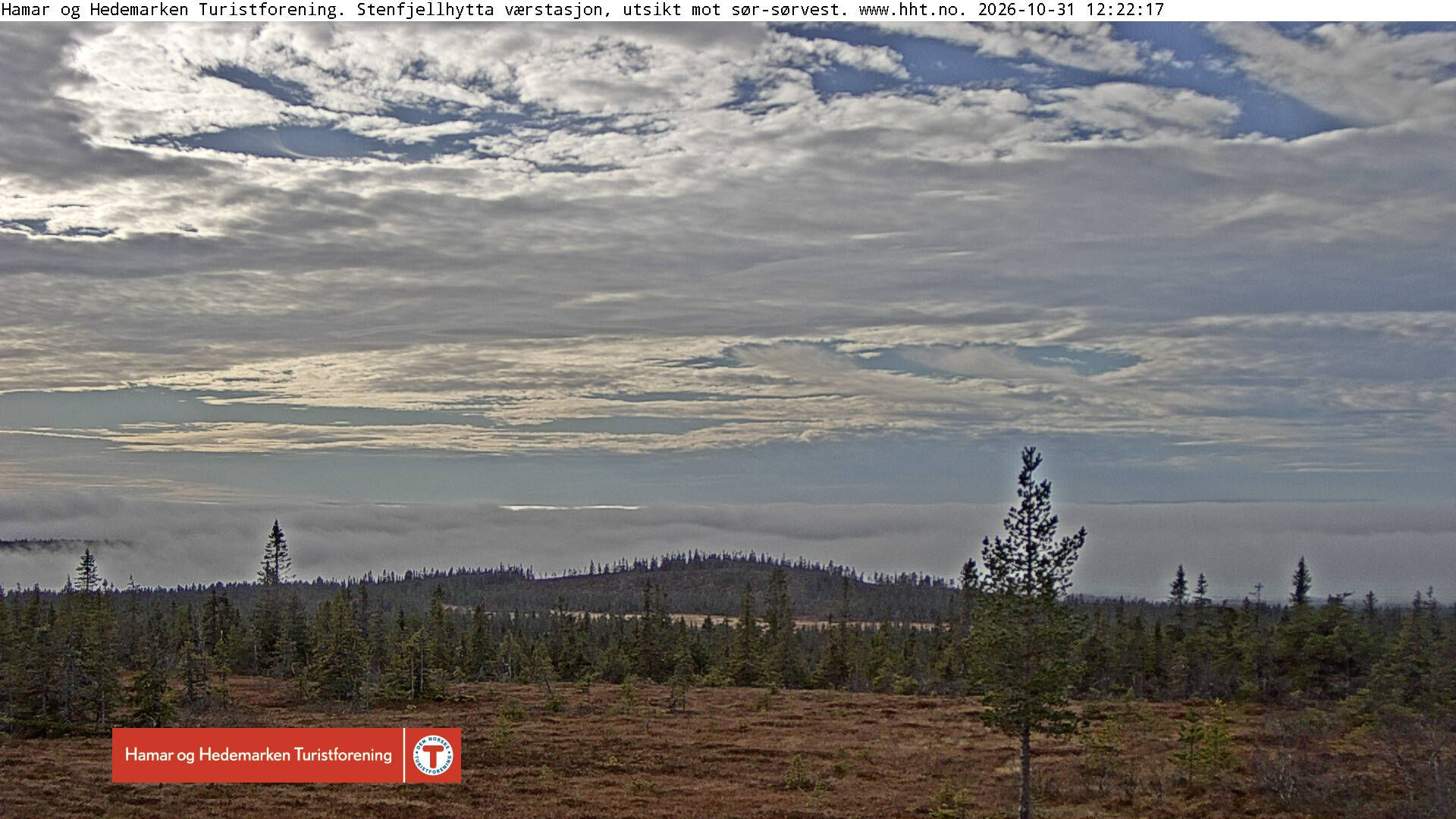 Stenfjellhytta - Mot Mjøsa - Webcams