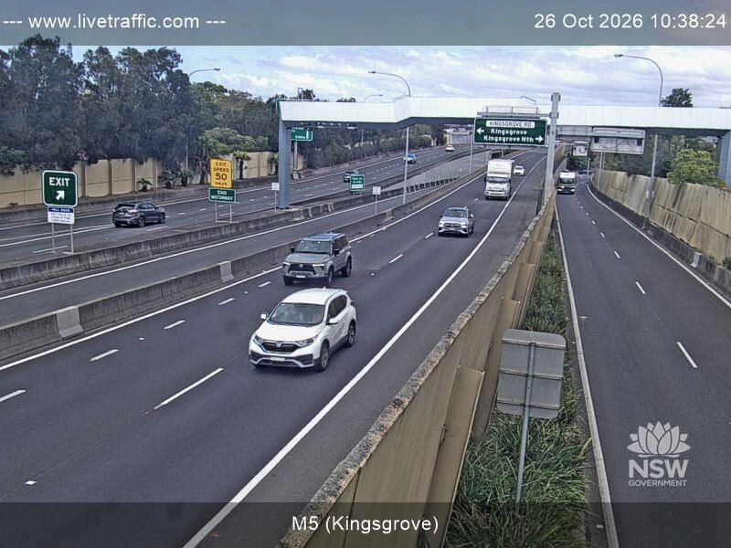 M5 (Kingsgrove) - Yesterday