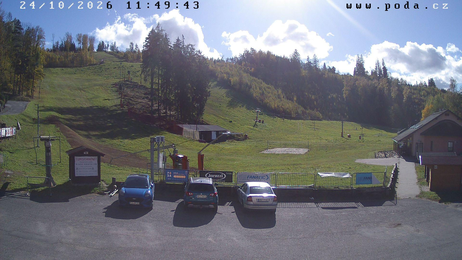 Hlinsko - ski areál - včera