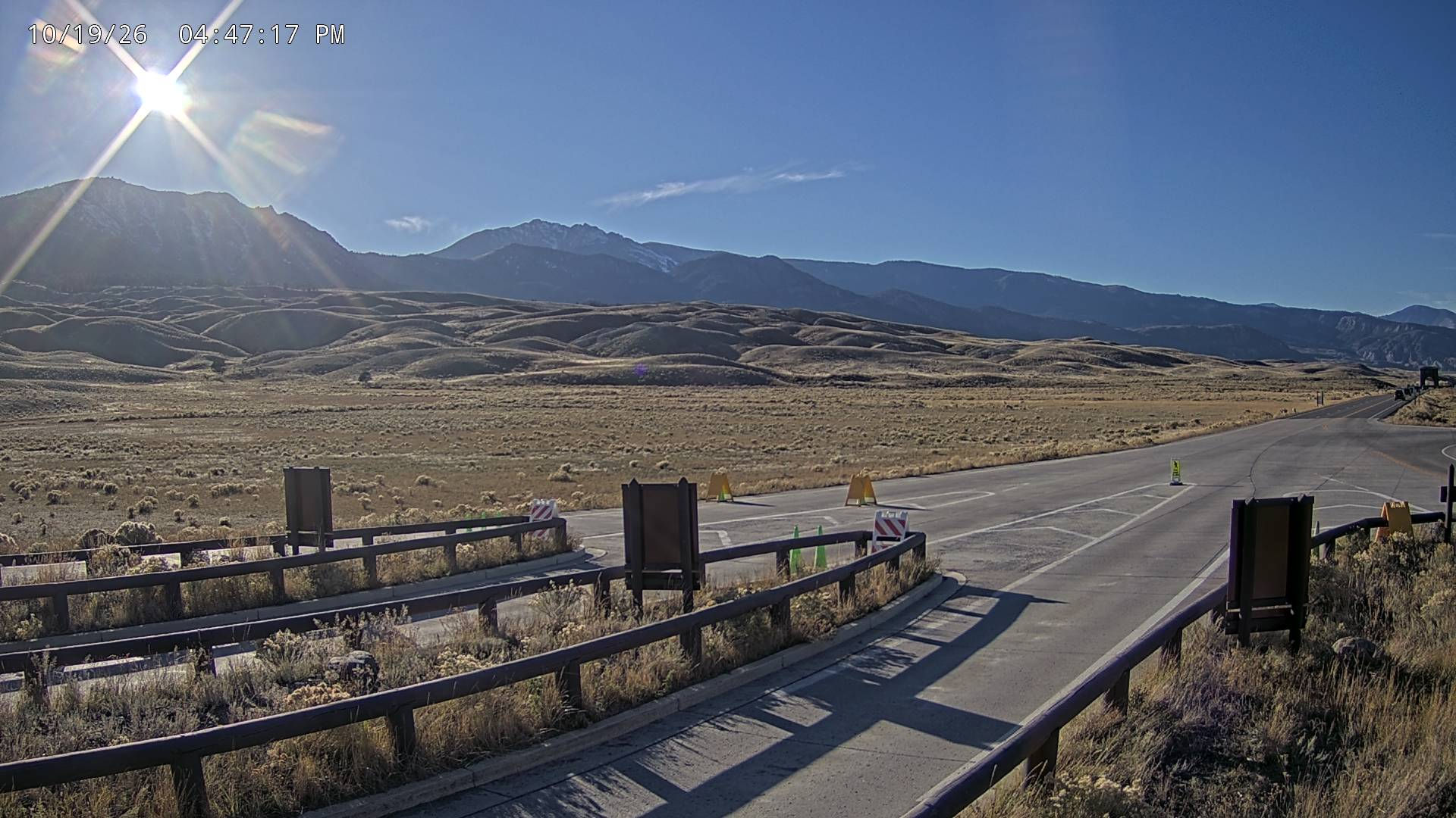 Yellowstone National Park North Entrance - Yesterday