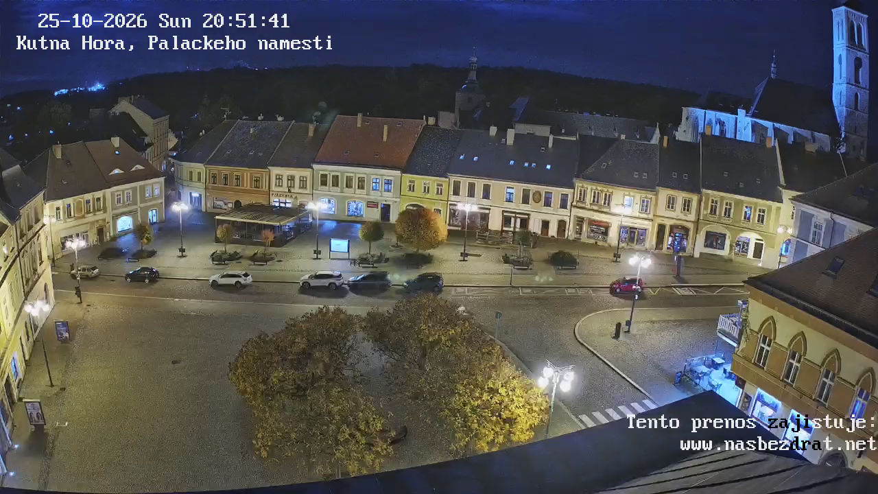 Palackého náměstí Kutná Hora - Webcams