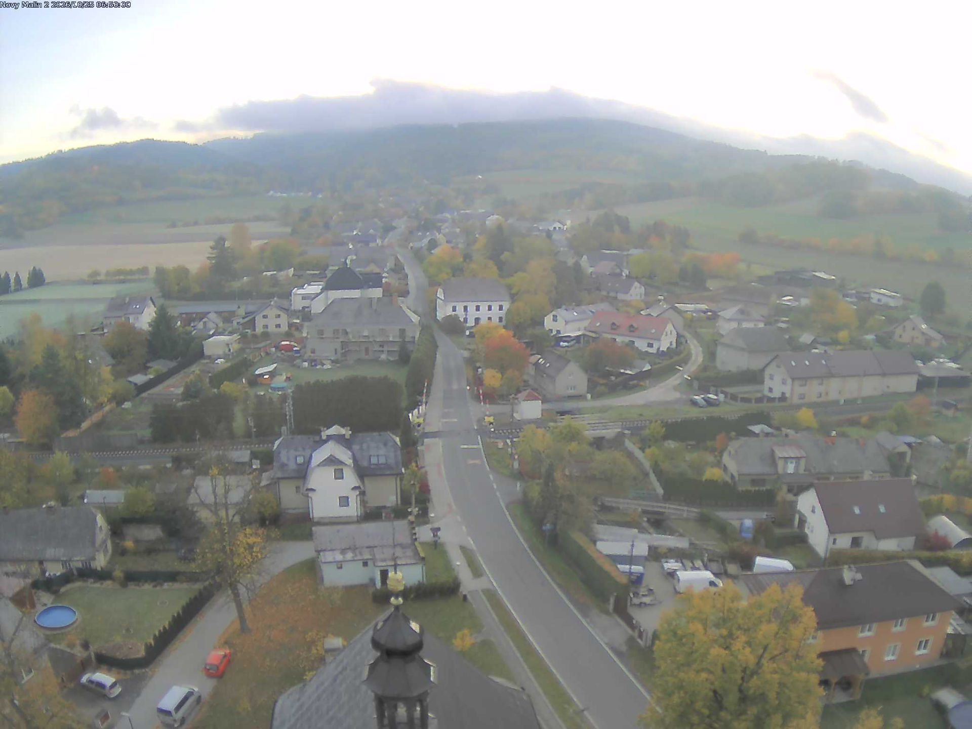 Nový Malín - včera