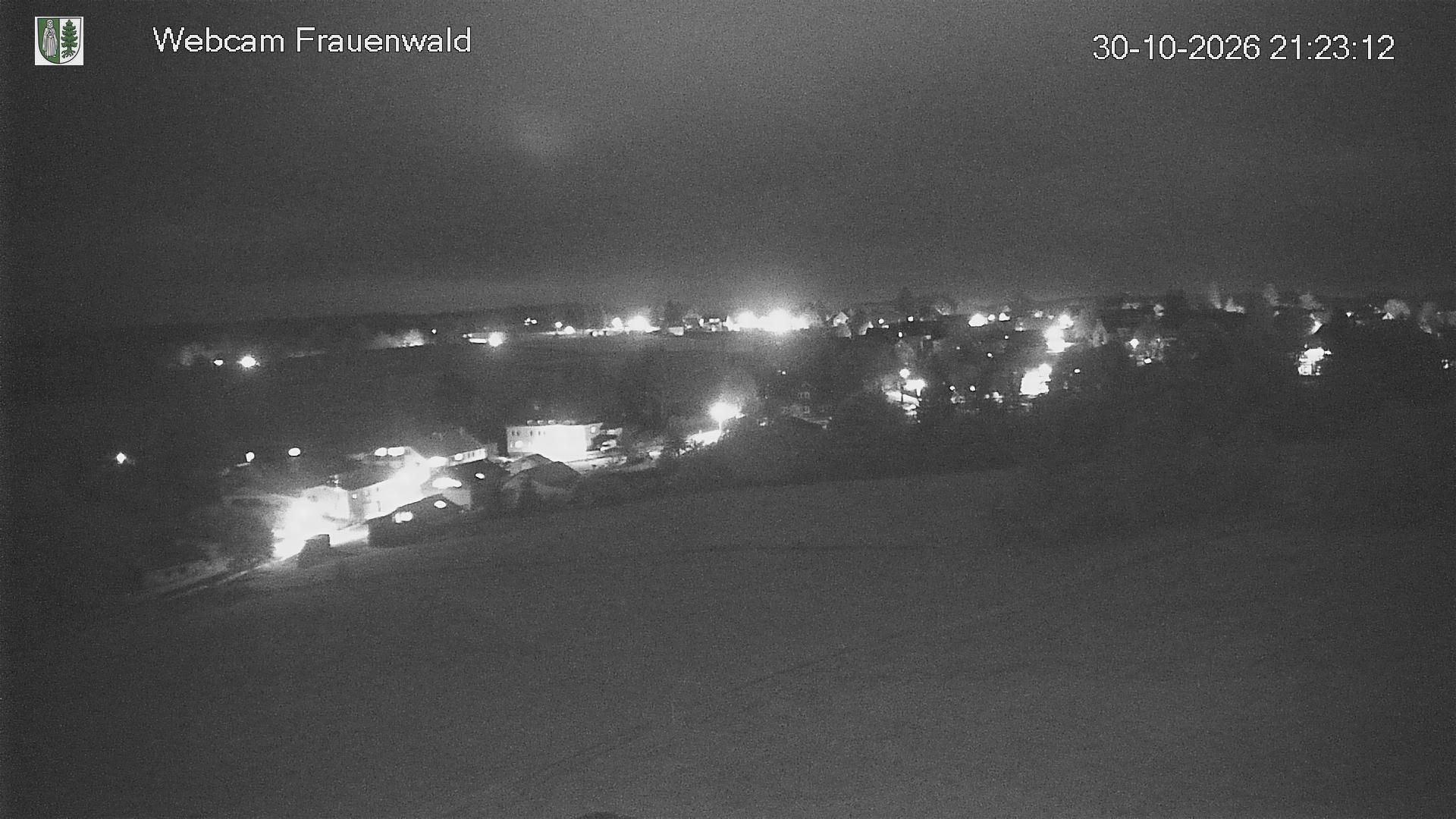 Blick auf Frauenwald - Webcams