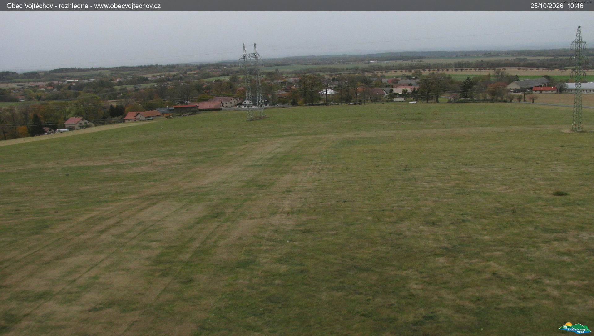 Vojtěchov - rozhledna - Webcams