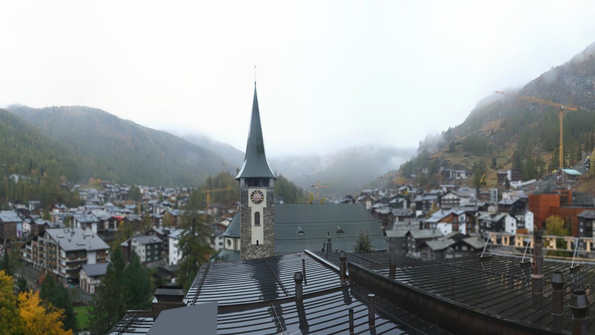 Zermatt Schulhaus im Hoof - 웹카메라