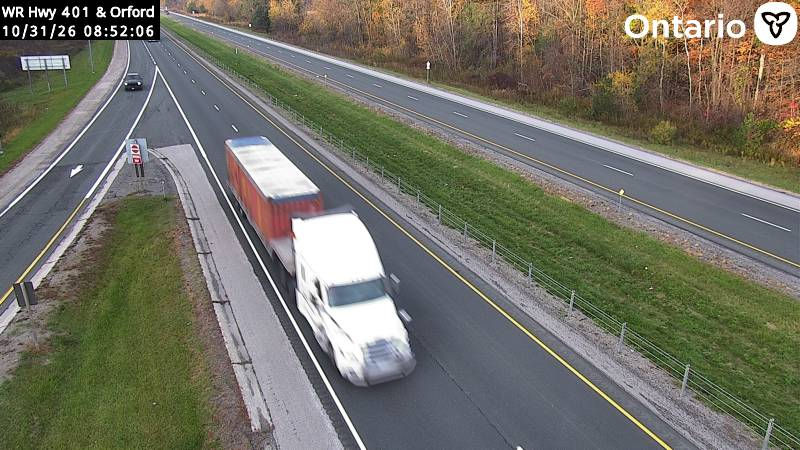 Highway 401 at Orford Road - Webcams