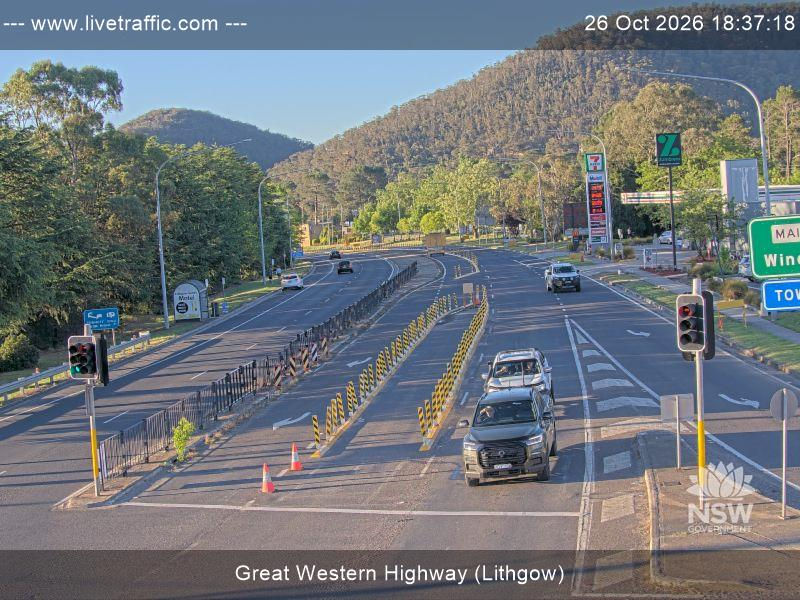 Great Western Highway (Lithgow) - Yesterday