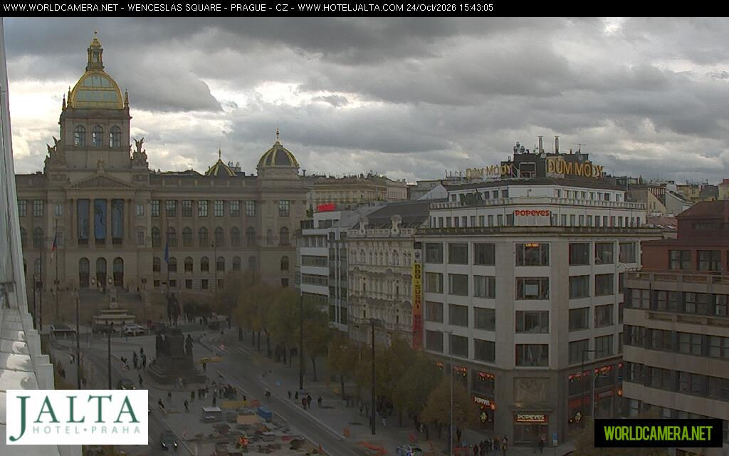 Praha - Václavské náměstí - včera