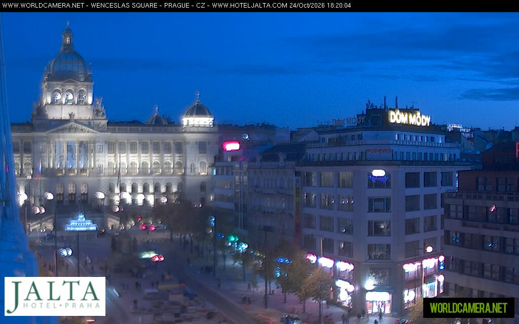 Praha - Václavské náměstí - včera