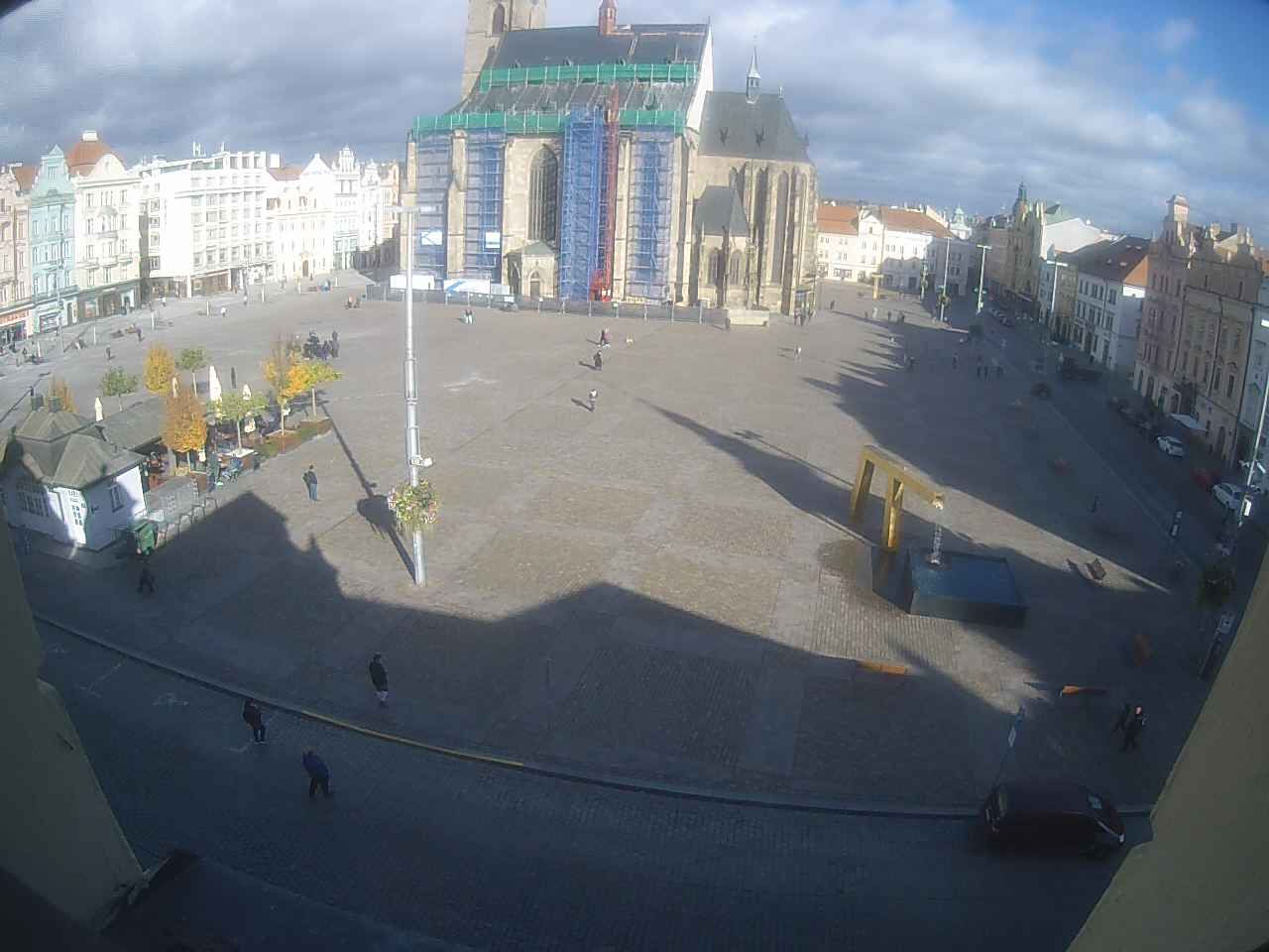 Plzeň - včera