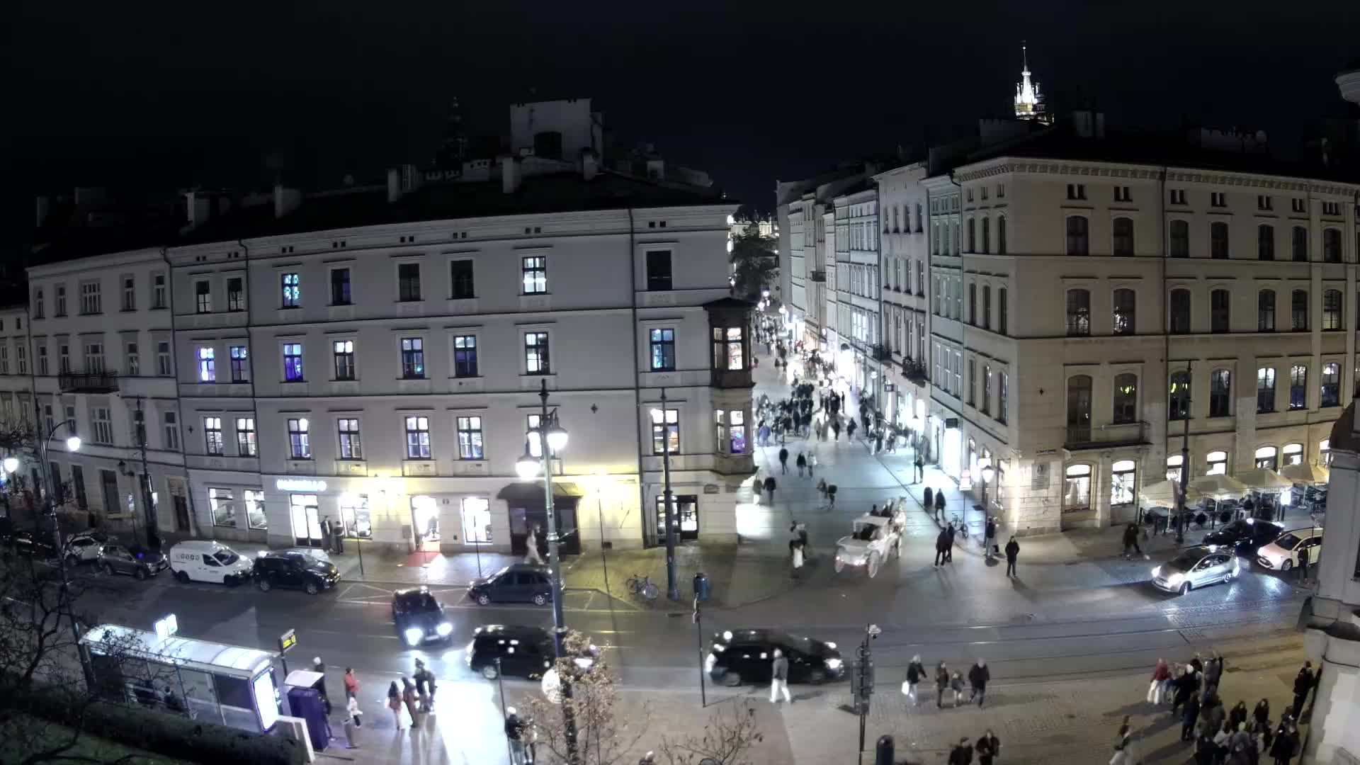 Kraków - Plac Wszystkich Świętych - Kamera web