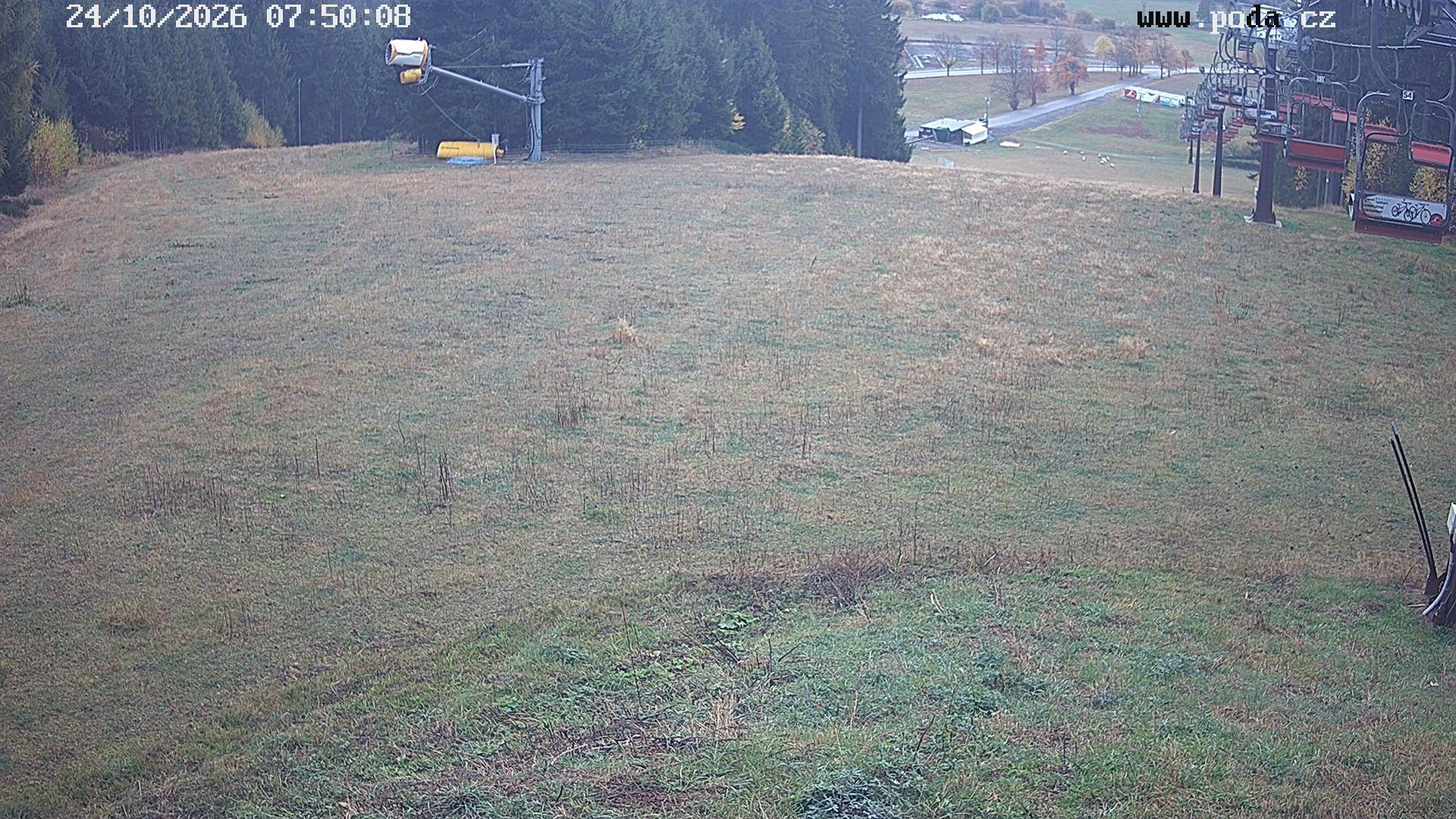 Harusák - ski areál - včera