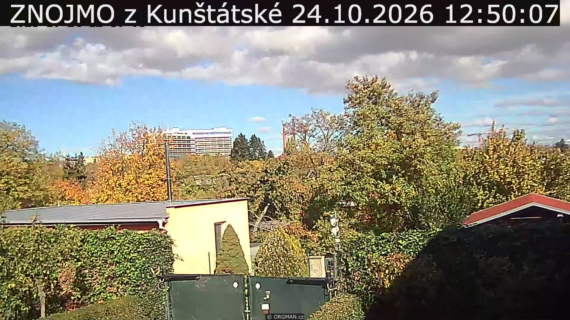 Znojmo - Kunštátská - včera