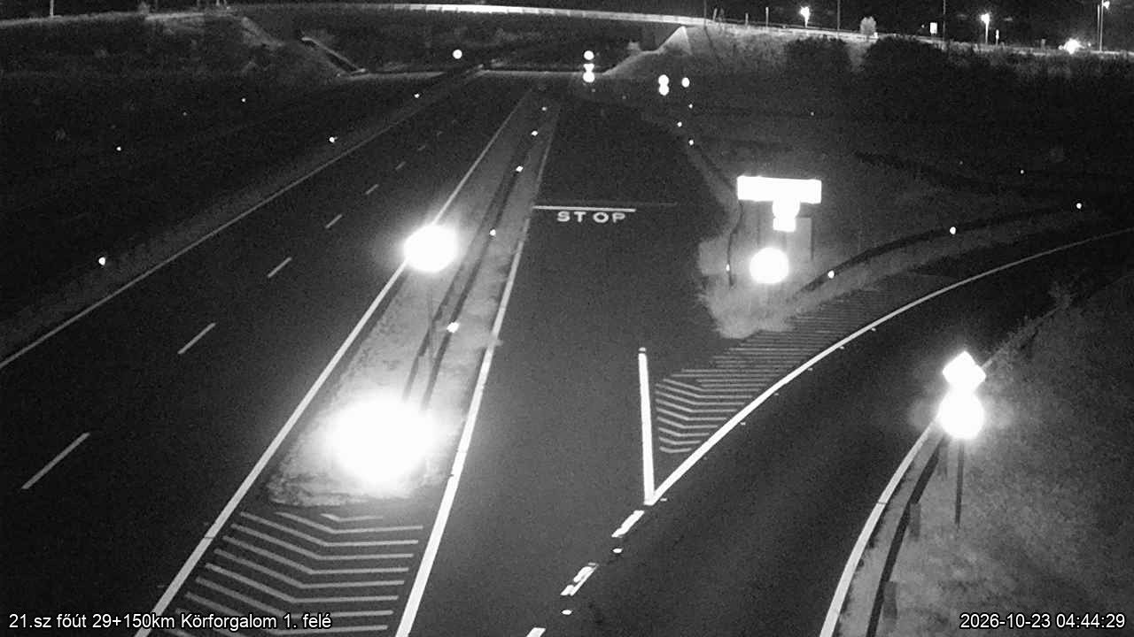 21. sz. főút jobb 29+150 kmsz. - Yesterday