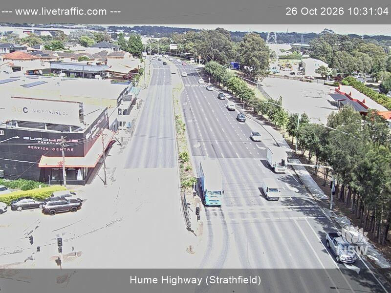 Hume Highway (Strathfield) - Yesterday