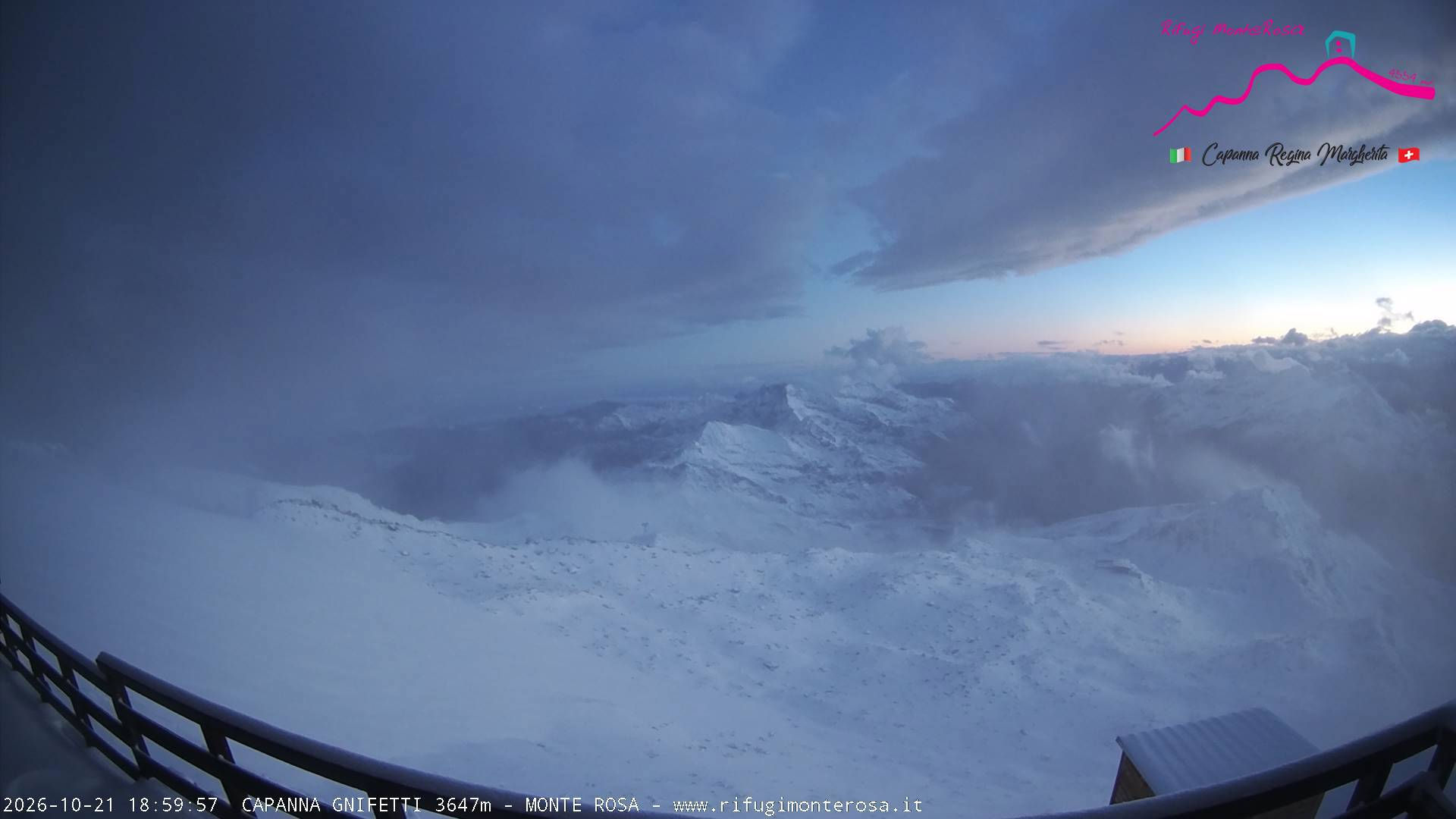 Capanna Giovanni Gnifetti Sud, Monte Rosa - 웹카메라