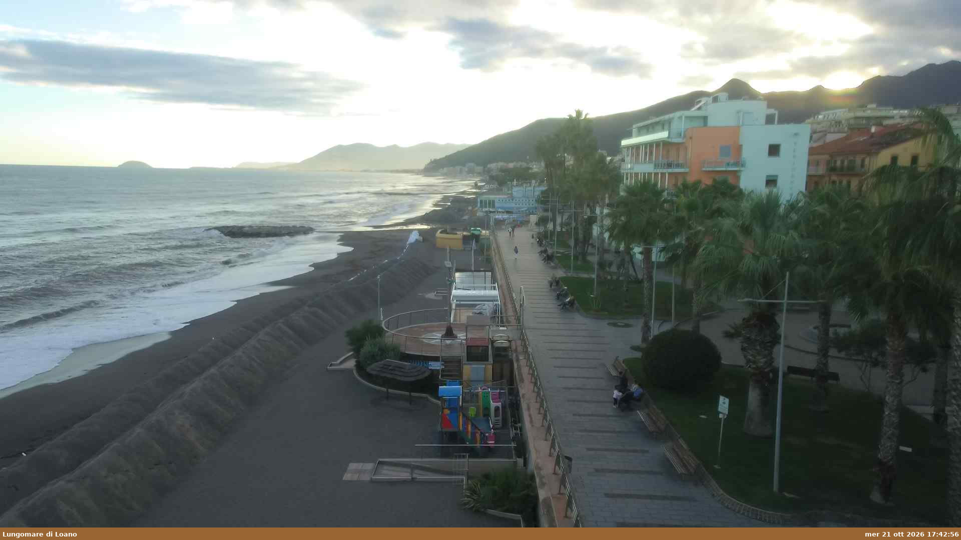 Loano - Lungomare Garassini Garbarino Giuseppe - Webcams