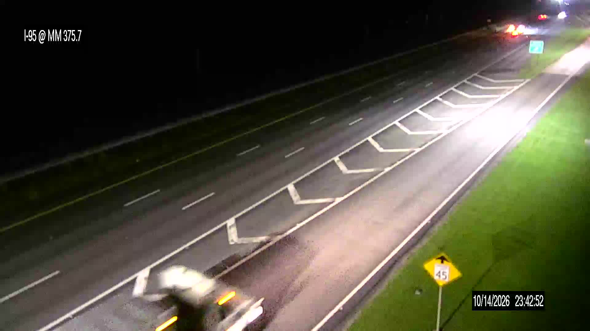 I-95 @ MM 375.7 - Yesterday
