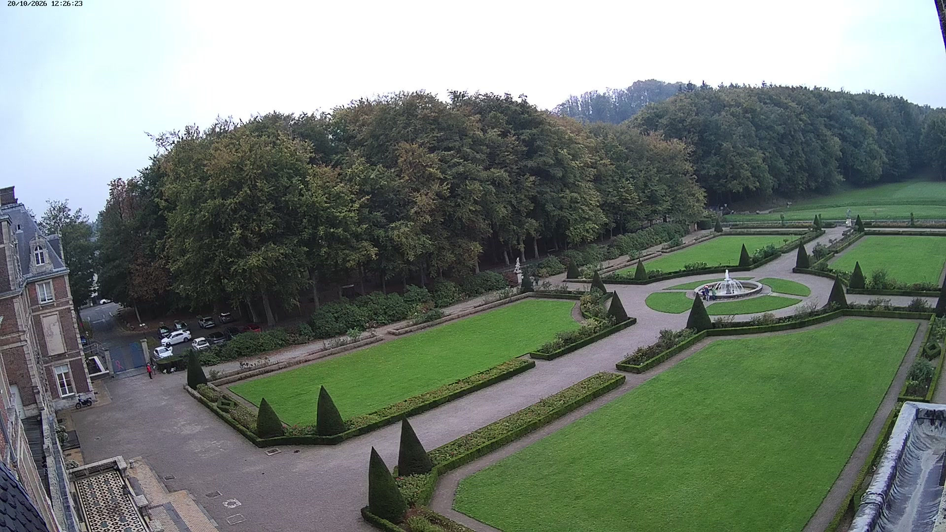 Eu - Jardin du Château - Webcams