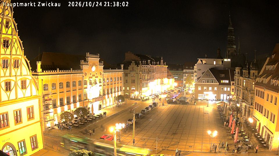 Zwickau: Hauptmarkt Zwickau - Yesterday