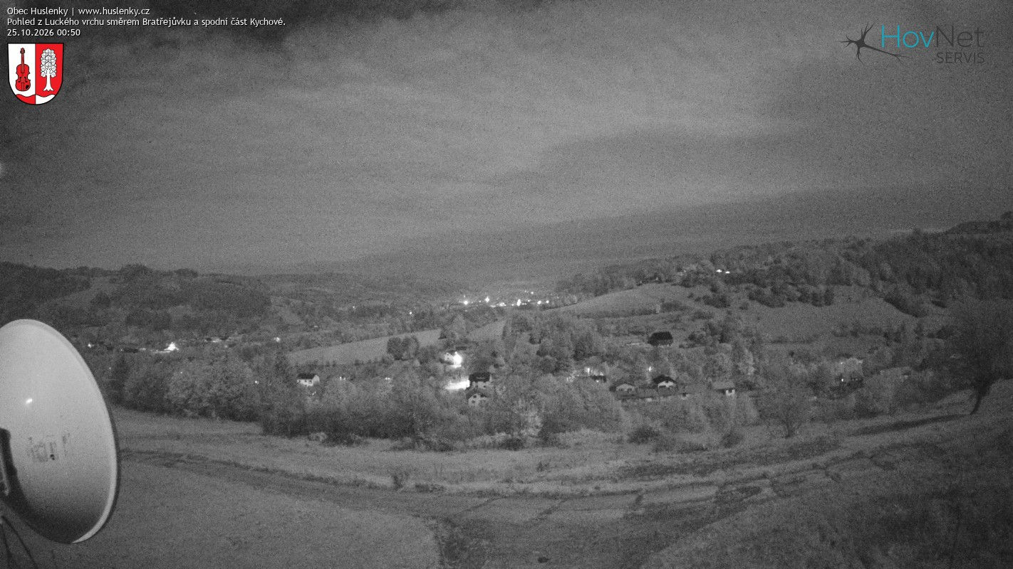 Huslenky - Lucký vrch - včera