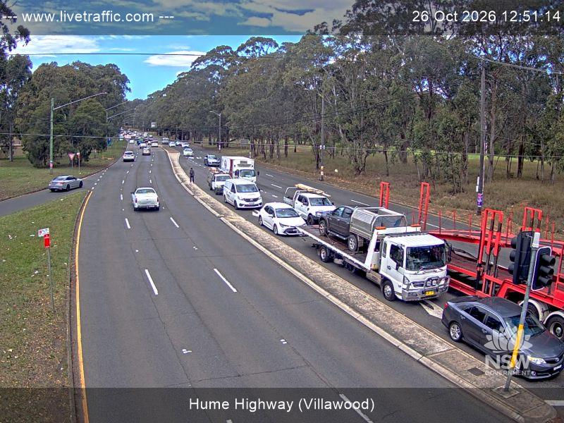 Hume Highway (Villawood) - Yesterday