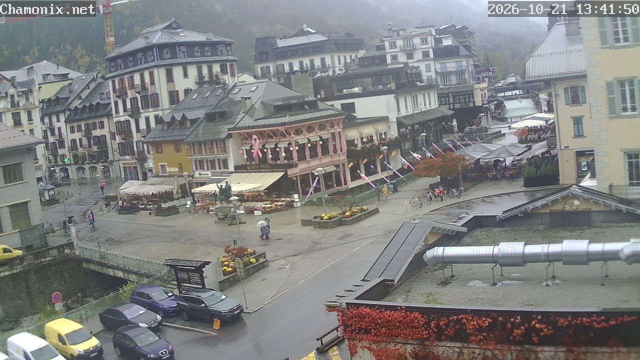 Chamonix-Mont-Blanc - Centre - 웹카메라