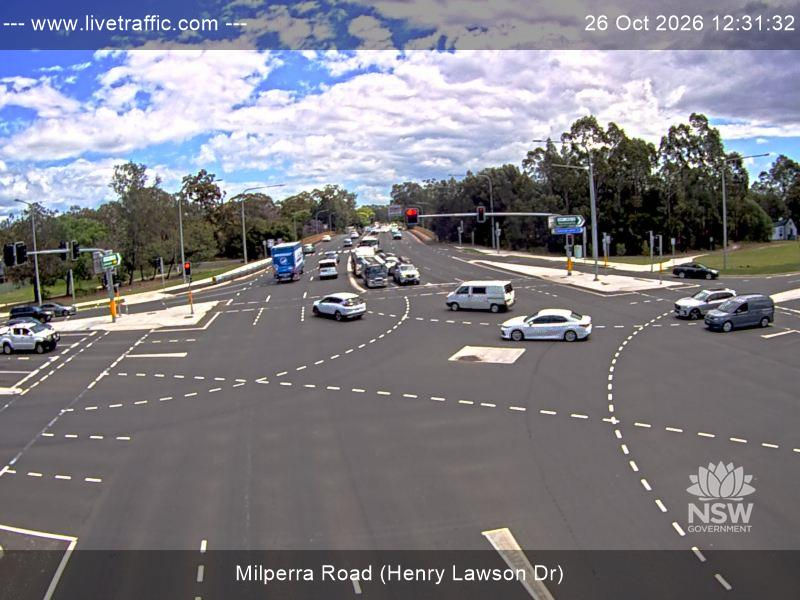 Milperra Road (Henry Lawson Dr) - Yesterday
