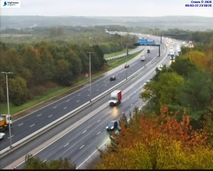 M1 J44 Rothwell Interchange - Веб-камеры