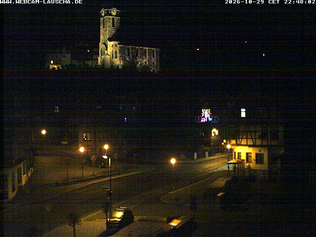 Lauscha (Blick zur Kirche) - Kemarin