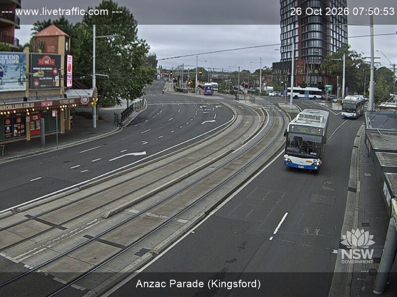 Anzac Parade (Kingsford) - Yesterday
