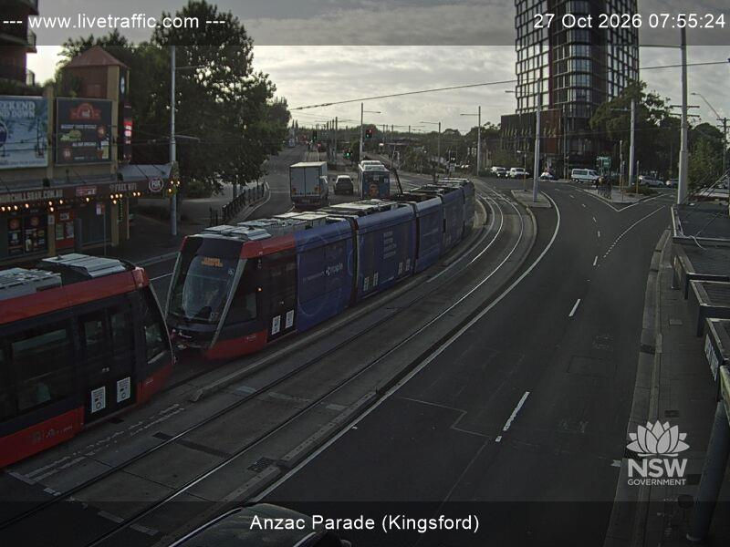Anzac Parade (Kingsford) - Webcams