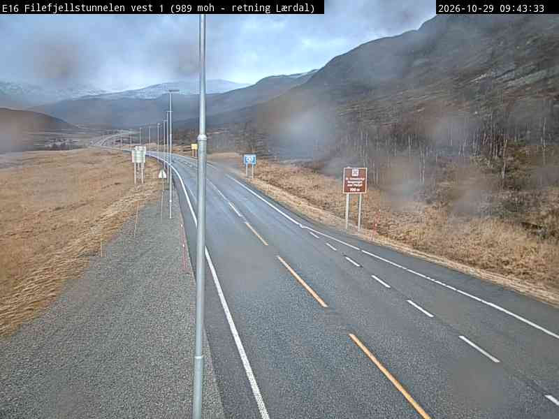 Filefjellstunnelen vest, Innlandet - Webcams