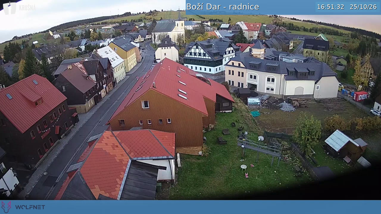 Boží Dar - Radnice - Webcams