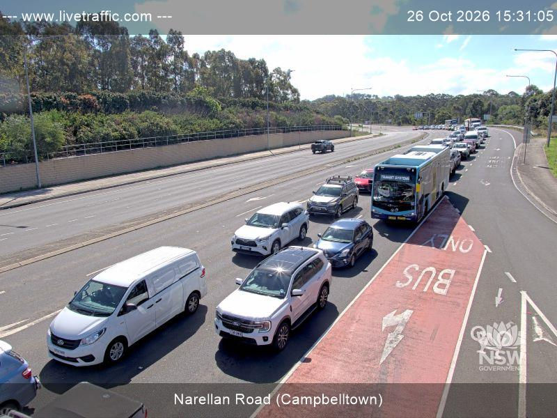 Narellan Road (Campbelltown) - Yesterday