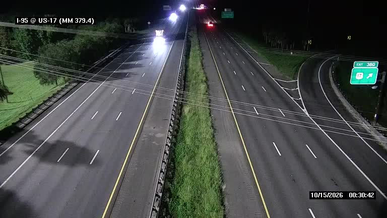 I-95 @ US-17 - Yesterday