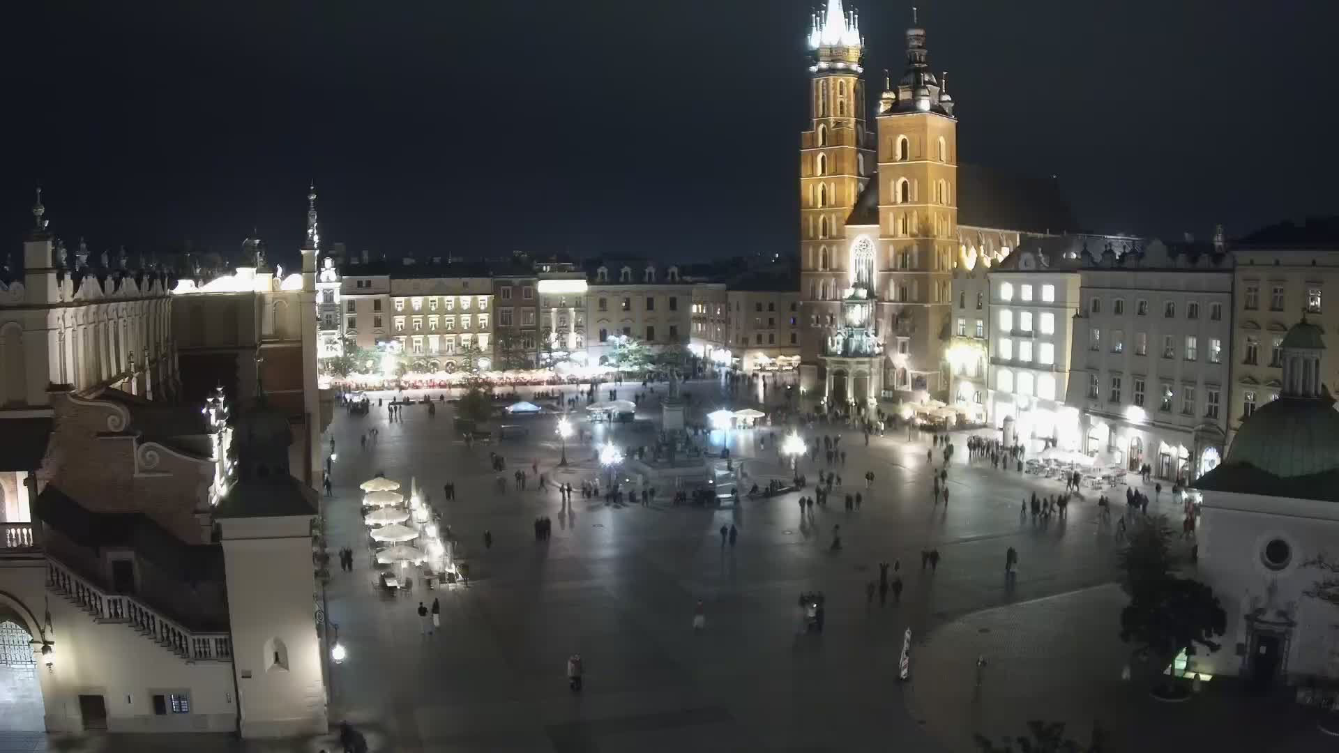 Kraków - widok z hotelu - Kamera web