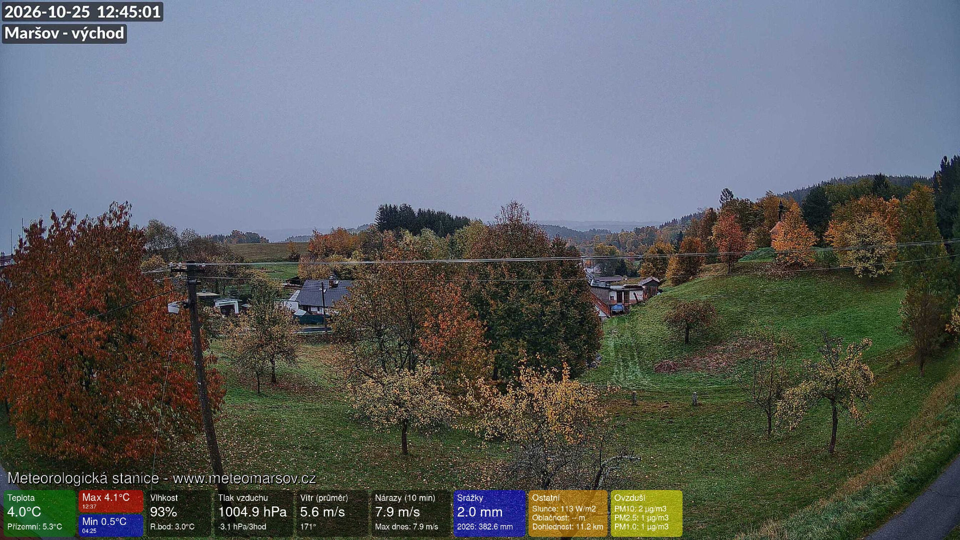 Maršov u Úpice - včera