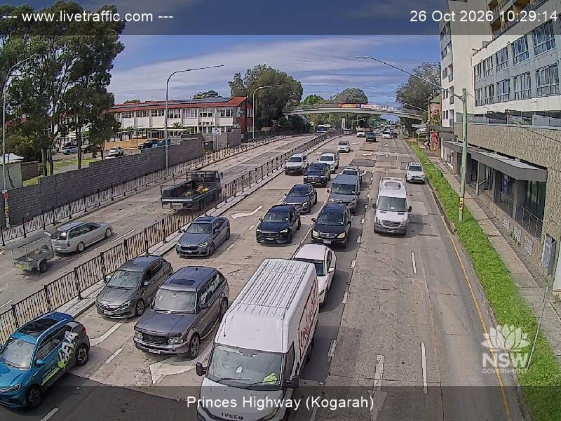 Princes Highway (Kogarah) - Yesterday