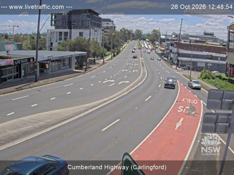 Cumberland Highway (Carlingford) - Yesterday