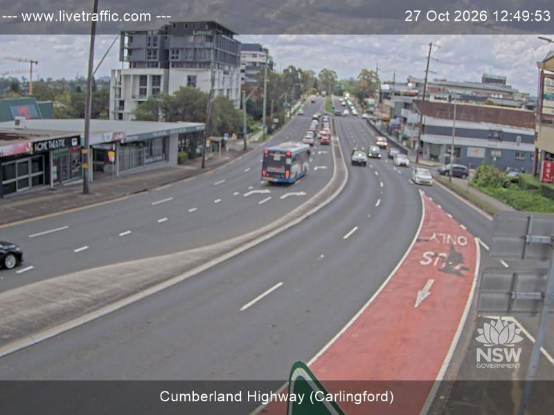 Cumberland Highway (Carlingford) - Webcams