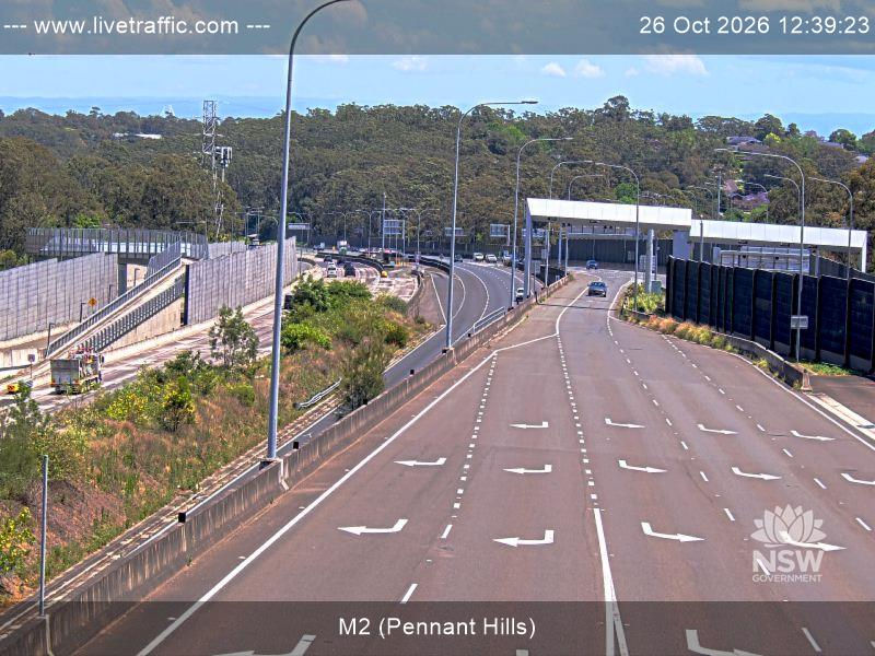 M2 (Pennant Hills) - Yesterday