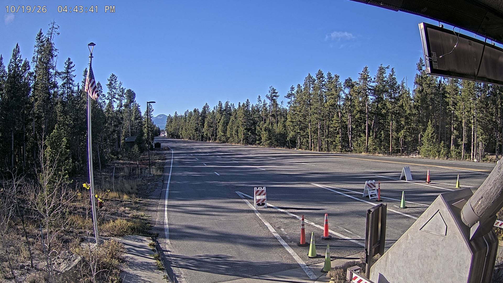 Yellowstone National Park West Entrance - Yesterday