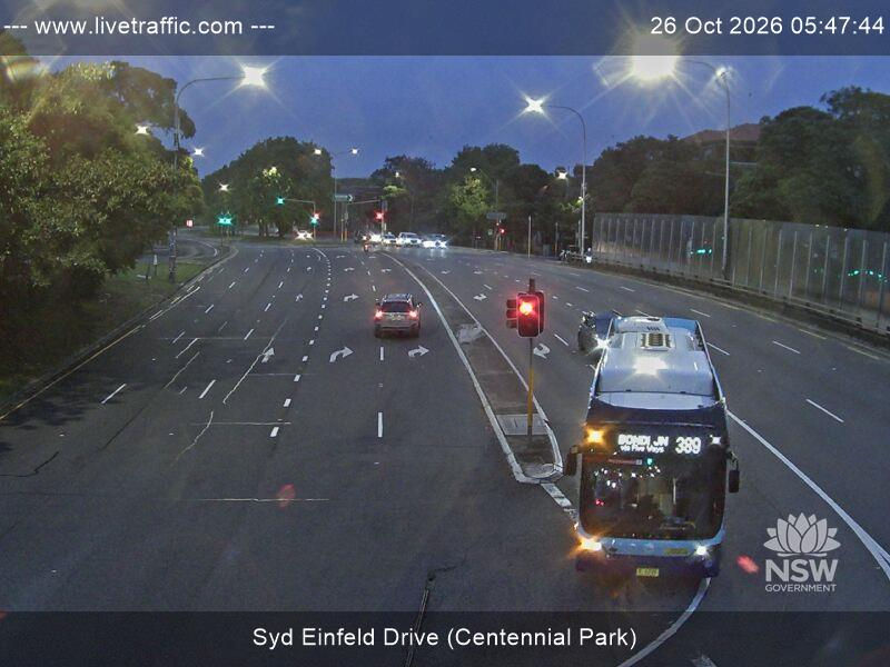 Syd Einfeld Drive (Centennial Park) - Yesterday