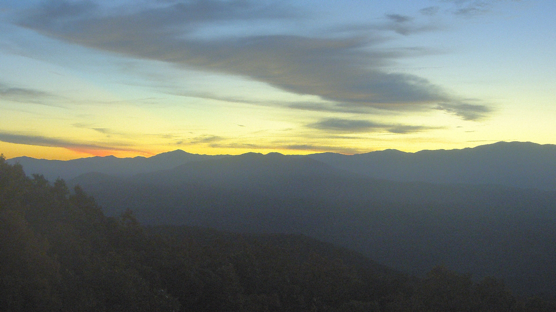 Great Smoky Mountains National Park Look Rock - Yesterday