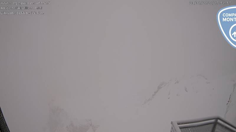 Chamonix-Mont-Blanc - Aiguille du Midi - 어제