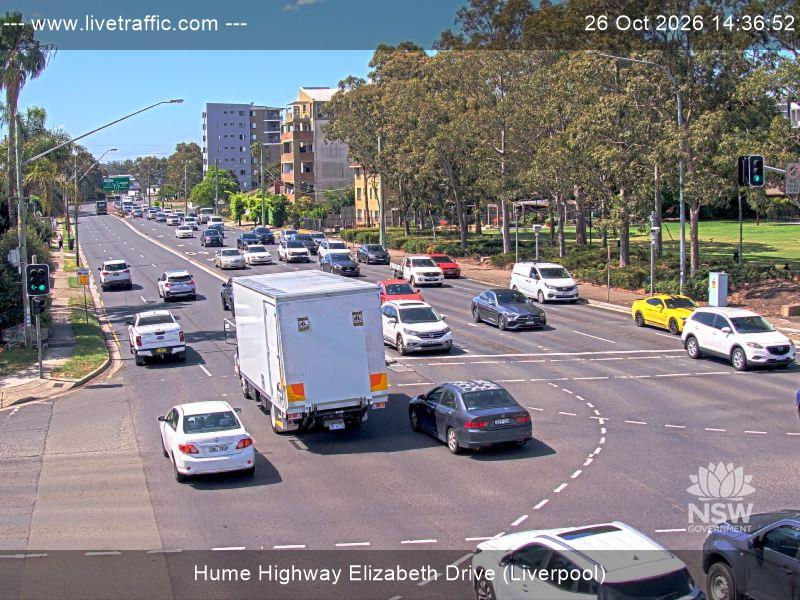 Hume Highway (Elizabeth Drive, Liverpool) - Yesterday