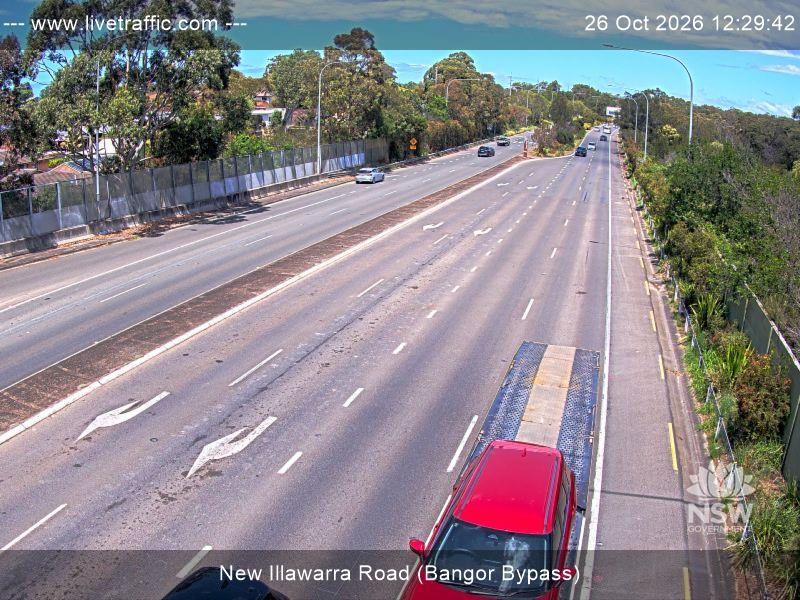 New Illawarra Road (Bangor Bypass) - Yesterday