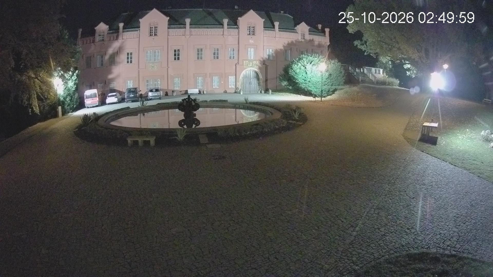 Klášterec nad Ohří - zámek - včera